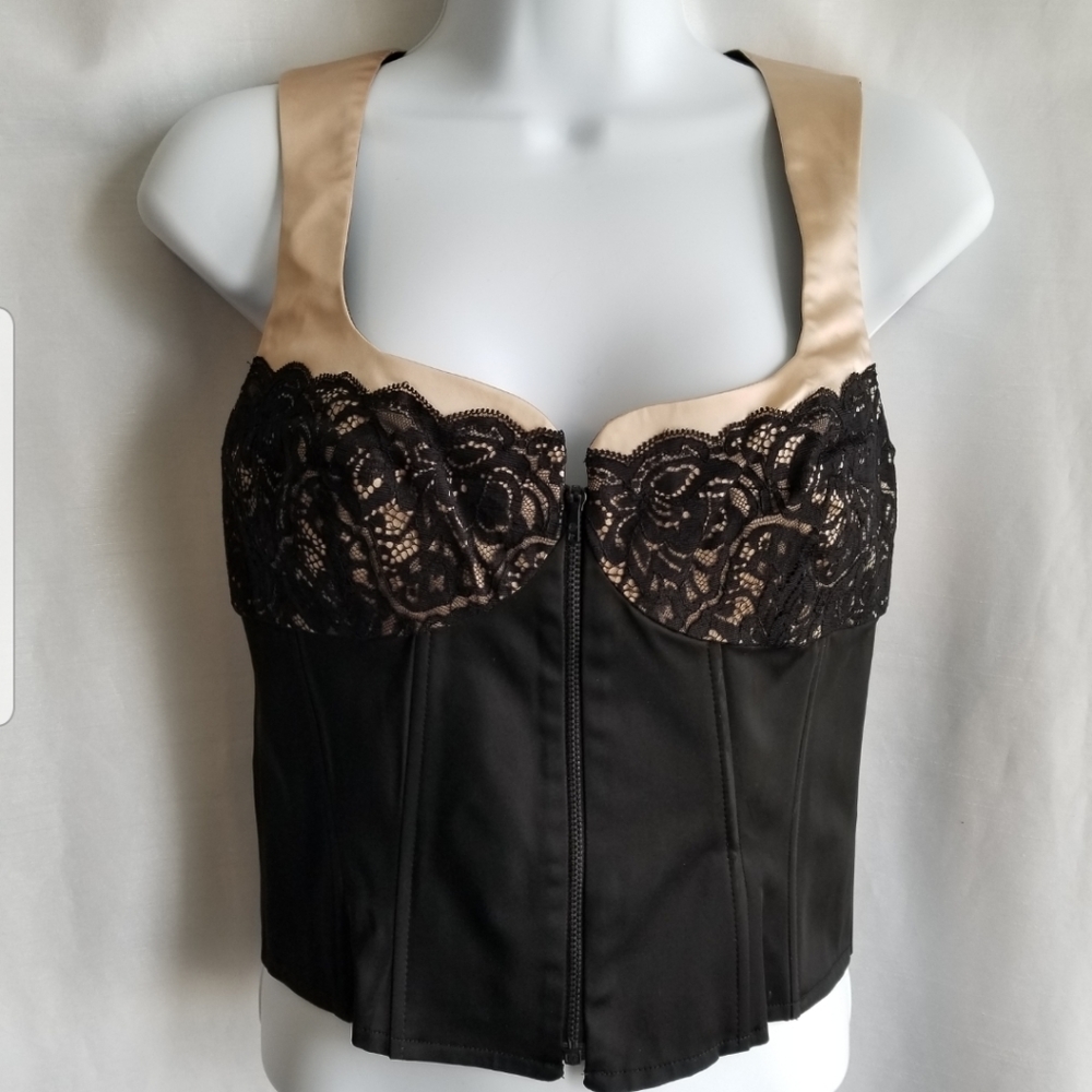 Alain Manoukian bustier corset top